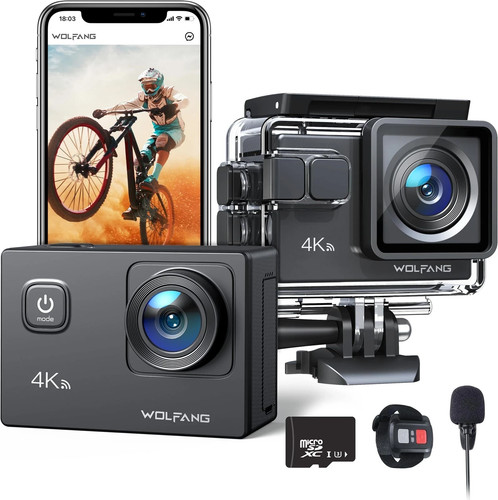 Wolfang action cam - action, 4k