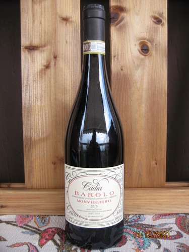 Barolo monvigliero 2016 - 2016, docg
