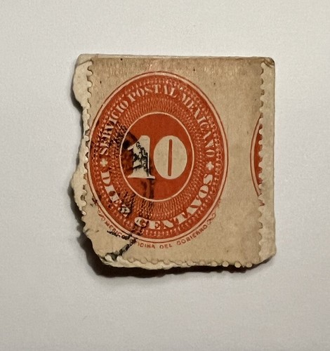 Messico 1887 numero valore - messico, di