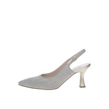 Melluso Decollete Pelle Donna Platino D165z