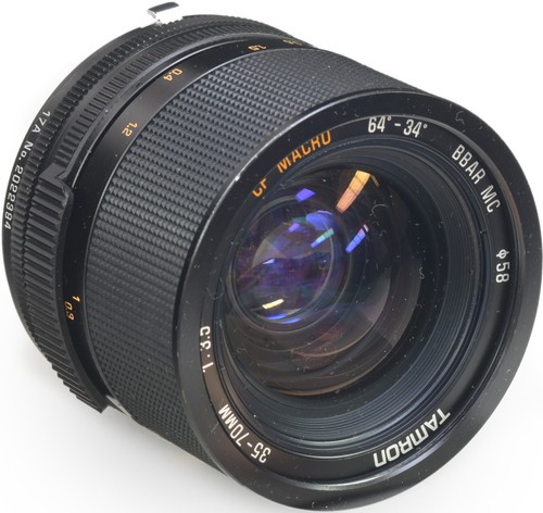 Tamron 70mm 5 - 3.5, adaptall