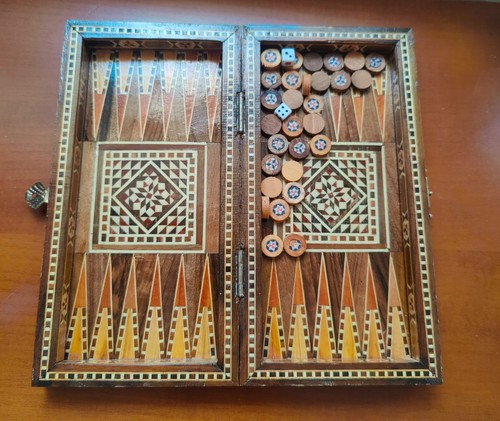 Mini set backgammon - mini,