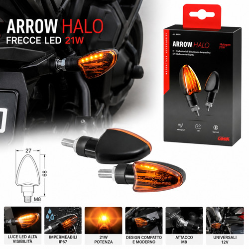 Frecce moto omologate 21w - frecce, e