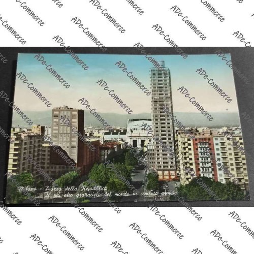 Cartolina milano il più - -,