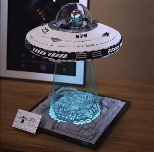 Ufo piattino volante blocco - volante,