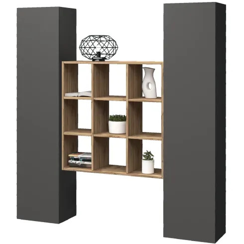 Parete attrezzata libreria - libreria, per