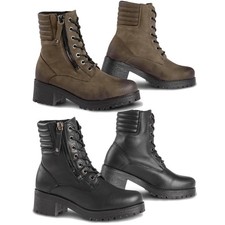 Falco Stivali Da Moto Femminili Misty 2 - Stivali Impermeabili Con Tacco