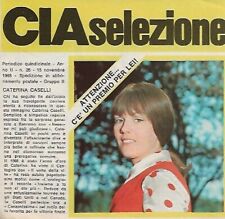 CATERINA CASELLI CIA CATALOGO MODA PANTALONI  UOMO  1968 MINA