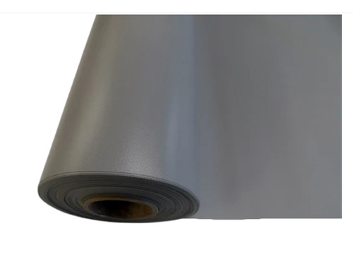 Tessuto pvc grigio - pvc, 650gsm
