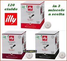 120 cialde ESE caffè ILLY in 3 miscele a scelta CLASSICO INTENSO FORTE no 100