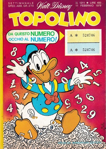 Topolino 1211 bollini di - n.1211,