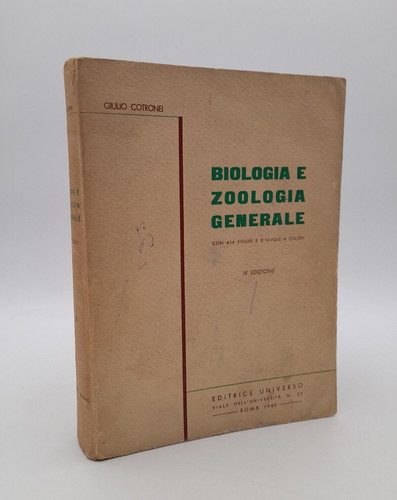 Biologia zoologia generale - biologia,