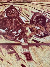 Stampa Litografia Cavallo