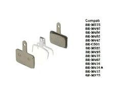 Coppia Pasticche  per Shimano