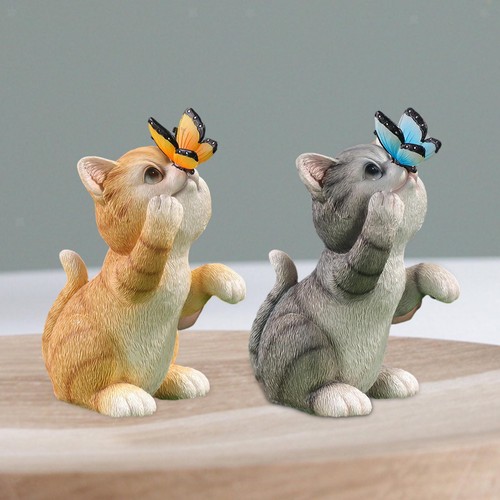 Figurina statua gatto da - di, di