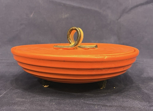 Scatola ceramica motivo art - in,