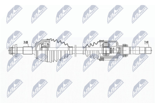 Albero motore nty npw 039 - albero,