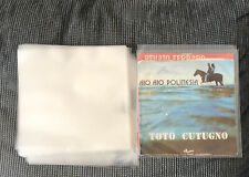 500 BUSTE PLASTICA CUSTODIE POLIPROPILENE Vinili 45 GIRI - 7 POLLICI - 7" Protet