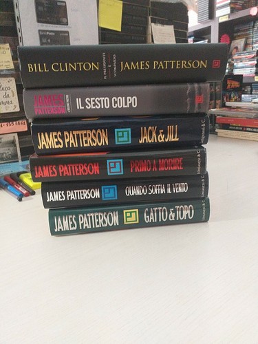 Lotto libri james - libri, patterson