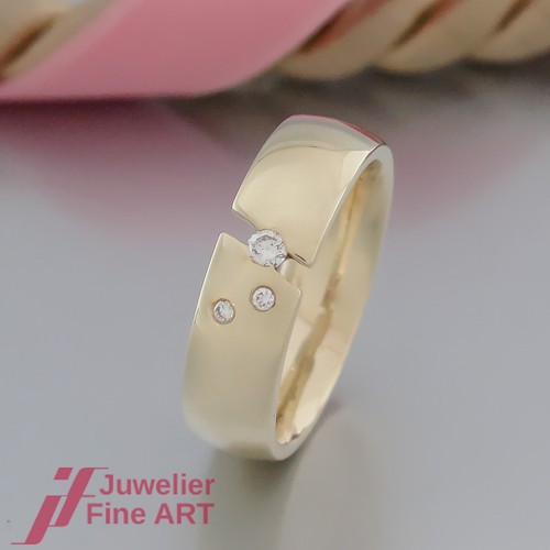 Anello moderno con - moderno, 3