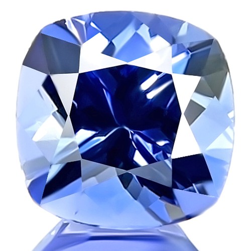 Cuscino tanzanite 38ct - cuscino, 1,38ct