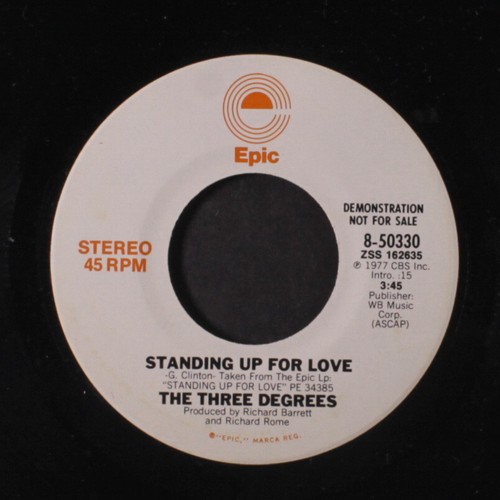 Three degrees standing for - standing,