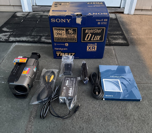Sony handycam ccd tr517 silver - ccd-tr517,