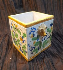 Cachepot cubico con quattro