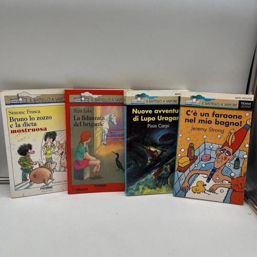 Lotto libri battello a - libri,