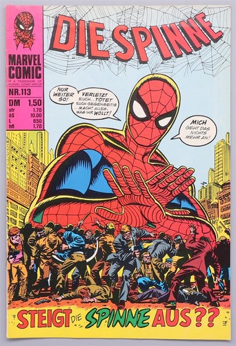 Die spinne spider man - die, n.