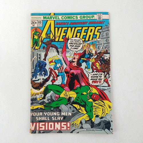 The avengers 113 1973 - vg, (1973