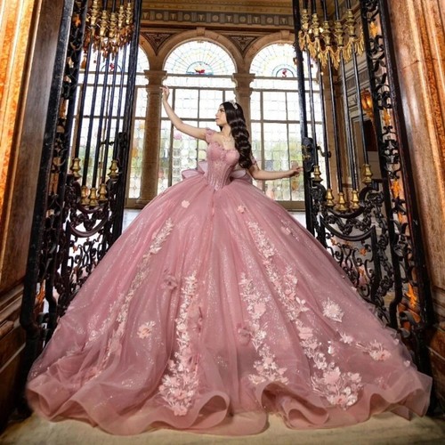 Abiti lusso rosa tulle - di,