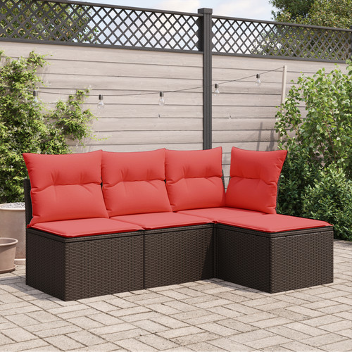 Panca giardino con cuscino - con,