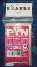 PYN 100x SLEEVES SIZE "TAROT" 70 X 120 COLLEZIONE BOOSTER YUGIOH POKEMON MAGIC