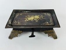 Antica Scatola In Metallo Con