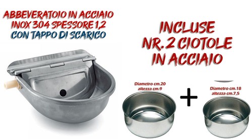 Abbeveratoio automatico con - abbeveratoio,