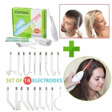 DARSONVAL APPARECCHIO AD ALTA FREQUENZA ELETTROTERAPIA PREMIUM + 18 ELETTRODI