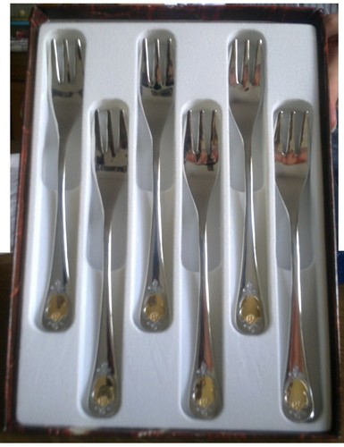 Posate forchette acciaio - posate,