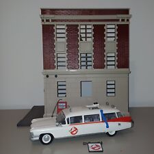PLAYMOBIL Ghostbusters Set Quartier Generale Stazione dei Pompieri 9219 & Ecto-1 Auto 9220