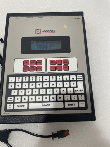 Radionics d5200 programmer - radionics,