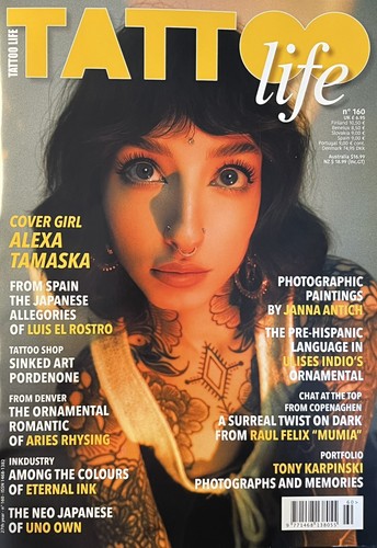 Tattoo life magazine issue - life,