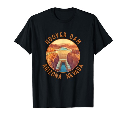Shirt hoover dam - dam, distressed