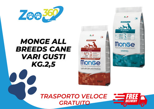 Monge cane crocchette 5 - crocchette, kg.2,5