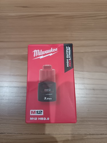 Milwaukee m12hb3 12v 3ah - milwaukee, m12hb3.0
