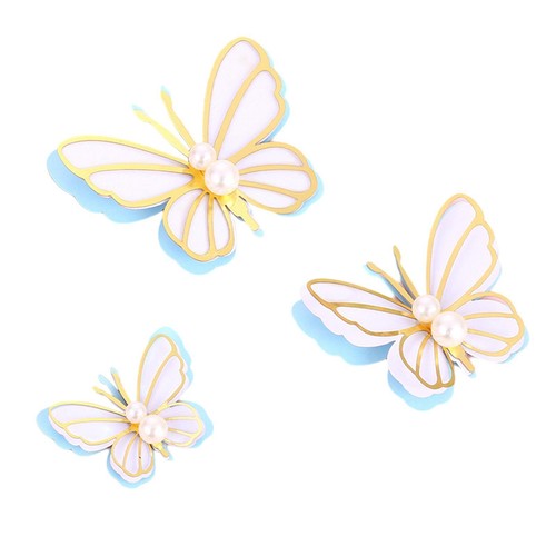 Pezzi farfalla cake topper - pezzi,