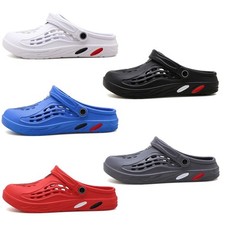 Zoccoli uomo donna scarpe da giardino ciabatte da bagno ciabatte ciabatte 36-48 slippers