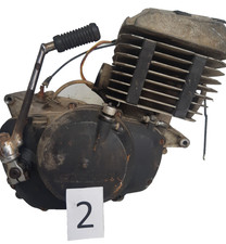 02 MOTORE CAGIVA SX 350 DEL 1980 SIGLA P 8200788, 2 TEMPI, BLOCCATO!