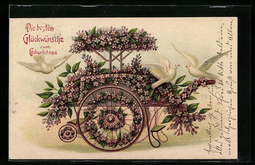 Birthday greeting carrello - birthday,