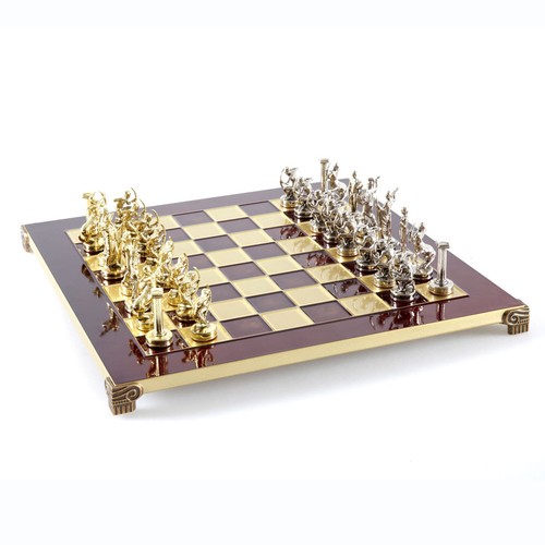 Set scacchi metallo antica - set,