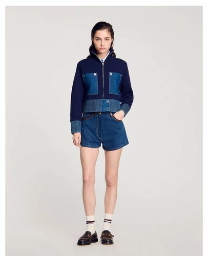 Nuovo sandro cropped denim - sandro,